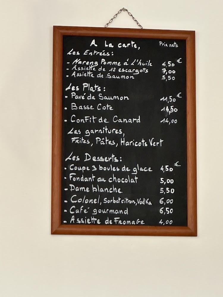 Chez Edwige - Menu Image 3
